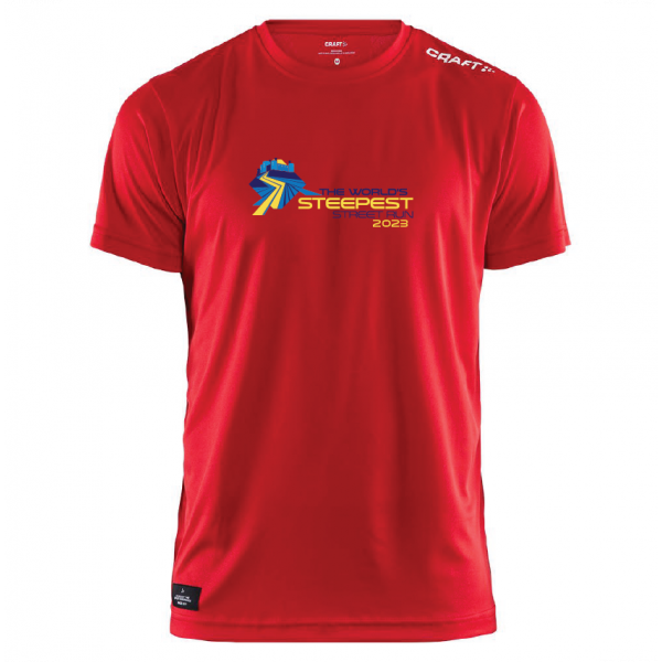World's Steepest Street Run Event T-Shirt - Pre-Order Offer